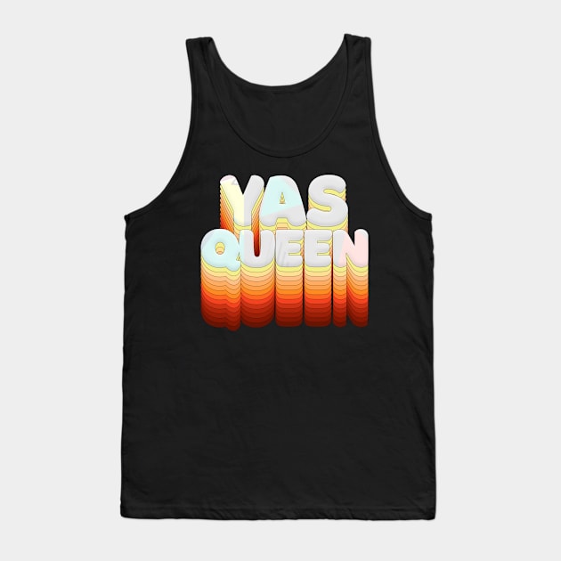 YAS QUEEN Slogan Tee Tank Top by DankFutura